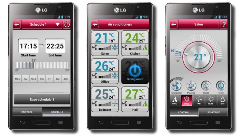 Nueva aplicación para el control WIFI de equipos de aire acondicionado LG