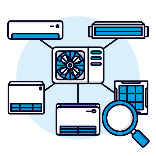 Configurador multisplit de aire acondicionado