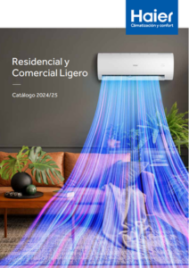 Haier catálogo residencial y comercial 2024.