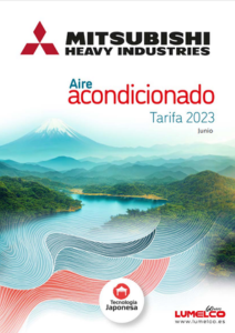 Mitsubishi Heavy tarifa aire acondicionado 2023.