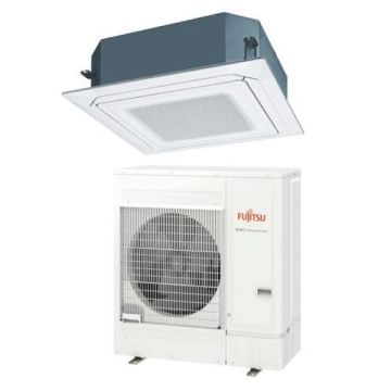 Aire Acondicionado Cassette Fujitsu AUY125T-KR 3D Blanco