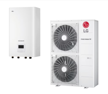 Aerotermia Bibloc Lg HU121MRB.U30 + HN1600MC.NK1