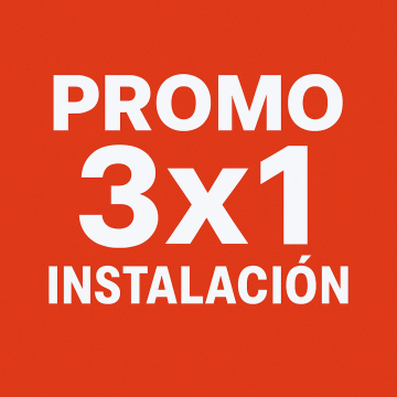 Promo 3x1 en preinstalación ya existente