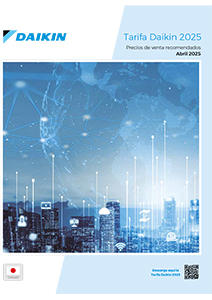 Daikin tarifa aire acondicionado 2025.