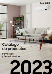 Samsung catálogo de climatización 2023.
